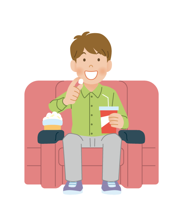 長時間同じ姿勢で座る